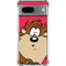 Looney Tunes Tasmanian Devil Zoomed In Google Pixel 8a Clear Case